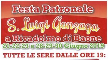 Festa patronale San Luigi Gonzaga 2019