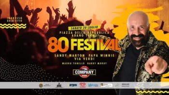 80 Festival in piazza della Repubblica ad Abano Terme